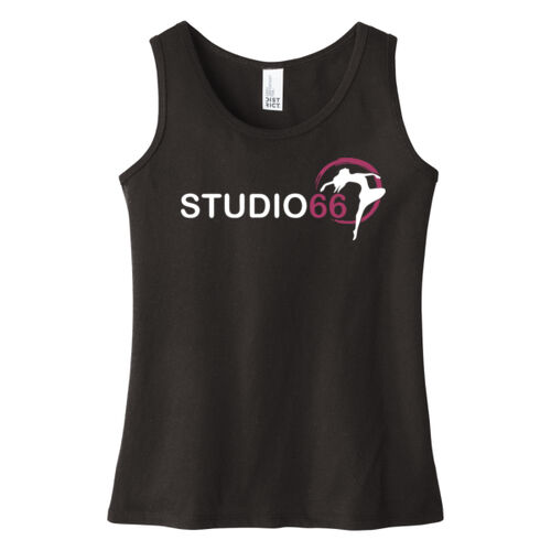 Studio66 Girls Tank - Black w/ Glitter Thumbnail