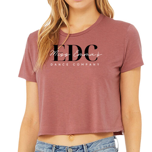 Miss Emma's - Women's Flowy Cropped Tee Thumbnail