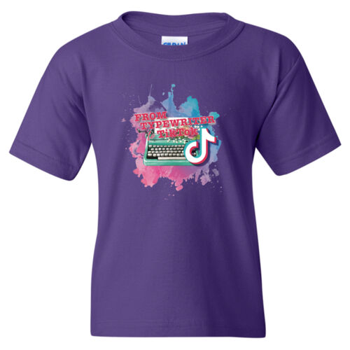 From Typewriter to TikTok - Heavy Cotton Youth T-Shirt Thumbnail